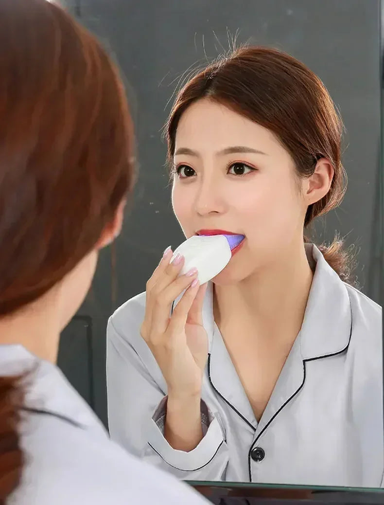 Brosse à dents électrique sonique à tête en silicone - Fitness
