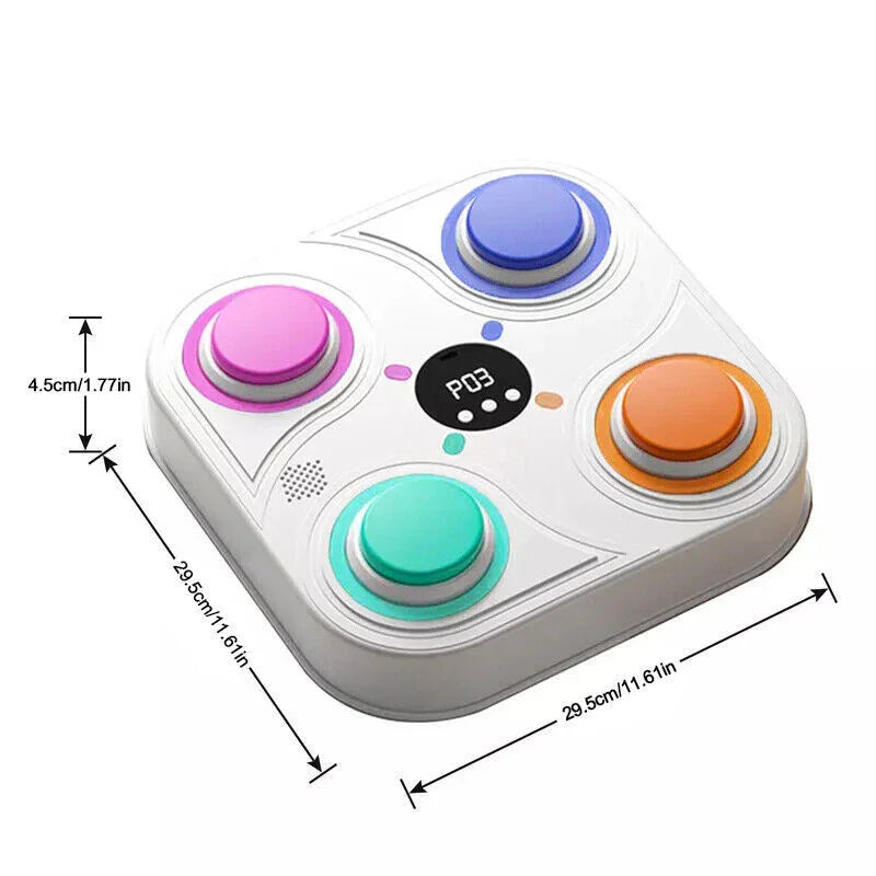 Punch Musical Lumineux™ – Frappez, Décompressez, Gagnez en énergie ! - Fitness