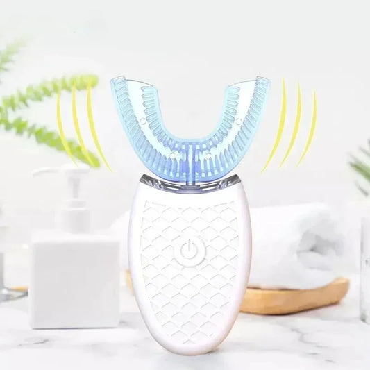 Brosse à dents électrique sonique à tête en silicone - Fitness