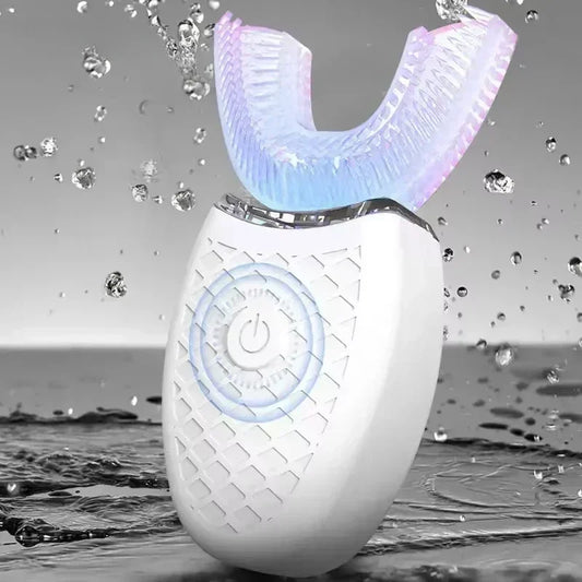 Brosse à dents électrique sonique à tête en silicone - Fitness