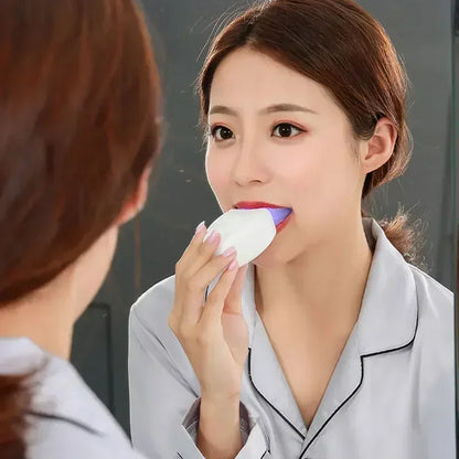 Brosse à dents électrique sonique à tête en silicone - Fitness